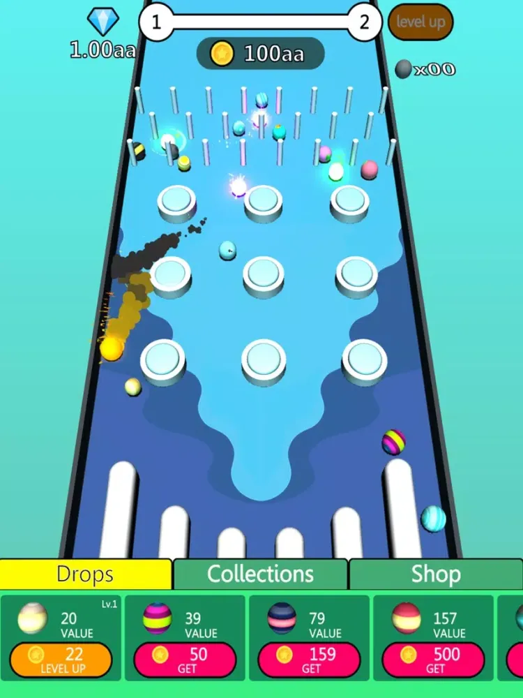 Idle Pinball 3D - Idle games iPad  স্ক্রিনশট