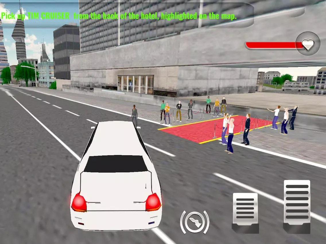 Tangkapan skrin Celebrity Transporter Game iPad 