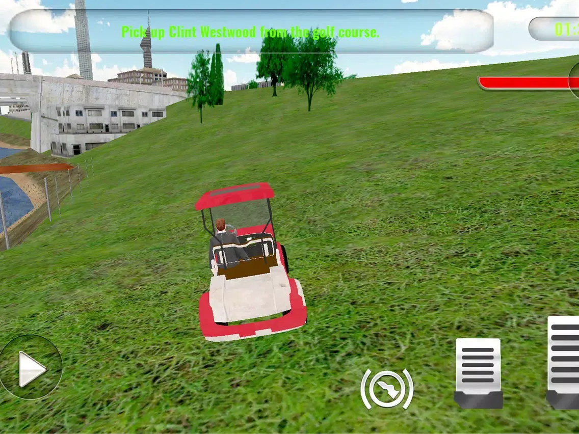 Tangkapan skrin Celebrity Transporter Game iPad 