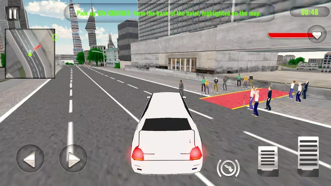 Tangkapan skrin Celebrity Transporter Game