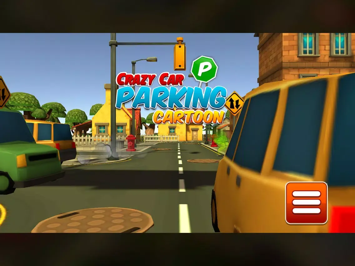 Capturas de pantalla de Toon Car Parking Cartoon City iPad 