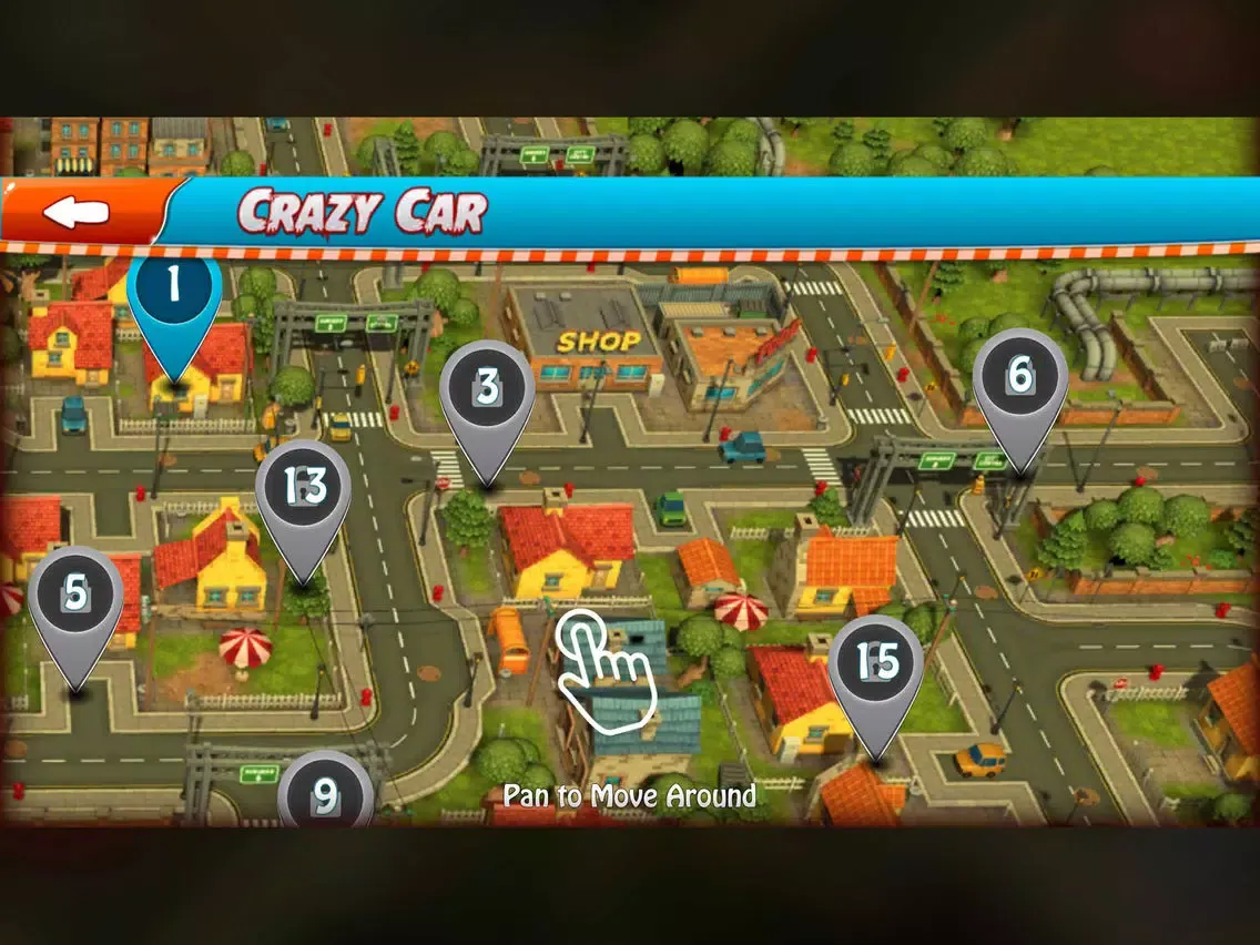 Capturas de pantalla de Toon Car Parking Cartoon City iPad 