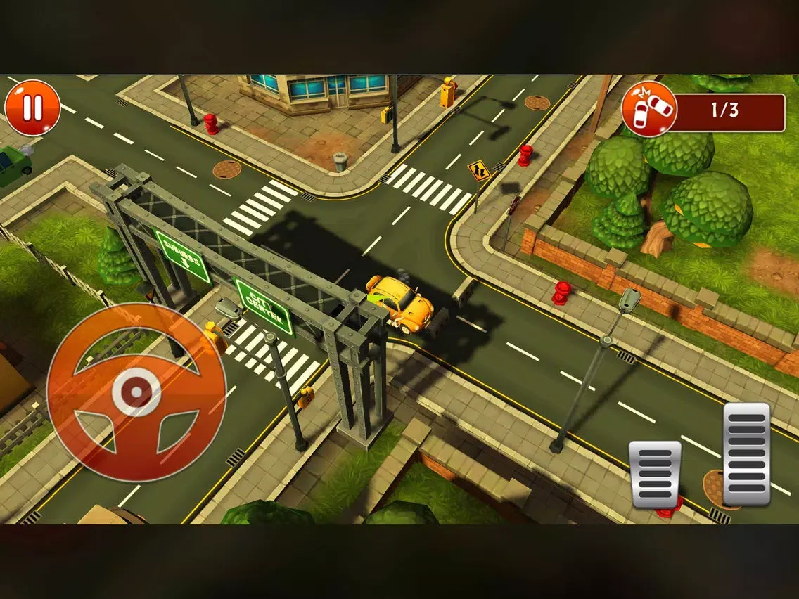 Capturas de pantalla de Toon Car Parking Cartoon City iPad 