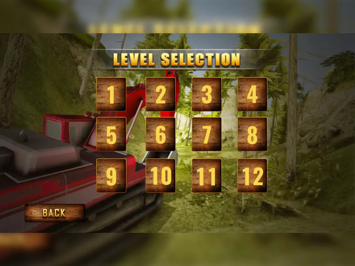 Ảnh chụp màn hình của Sand Excavator Crane Simulator iPad 