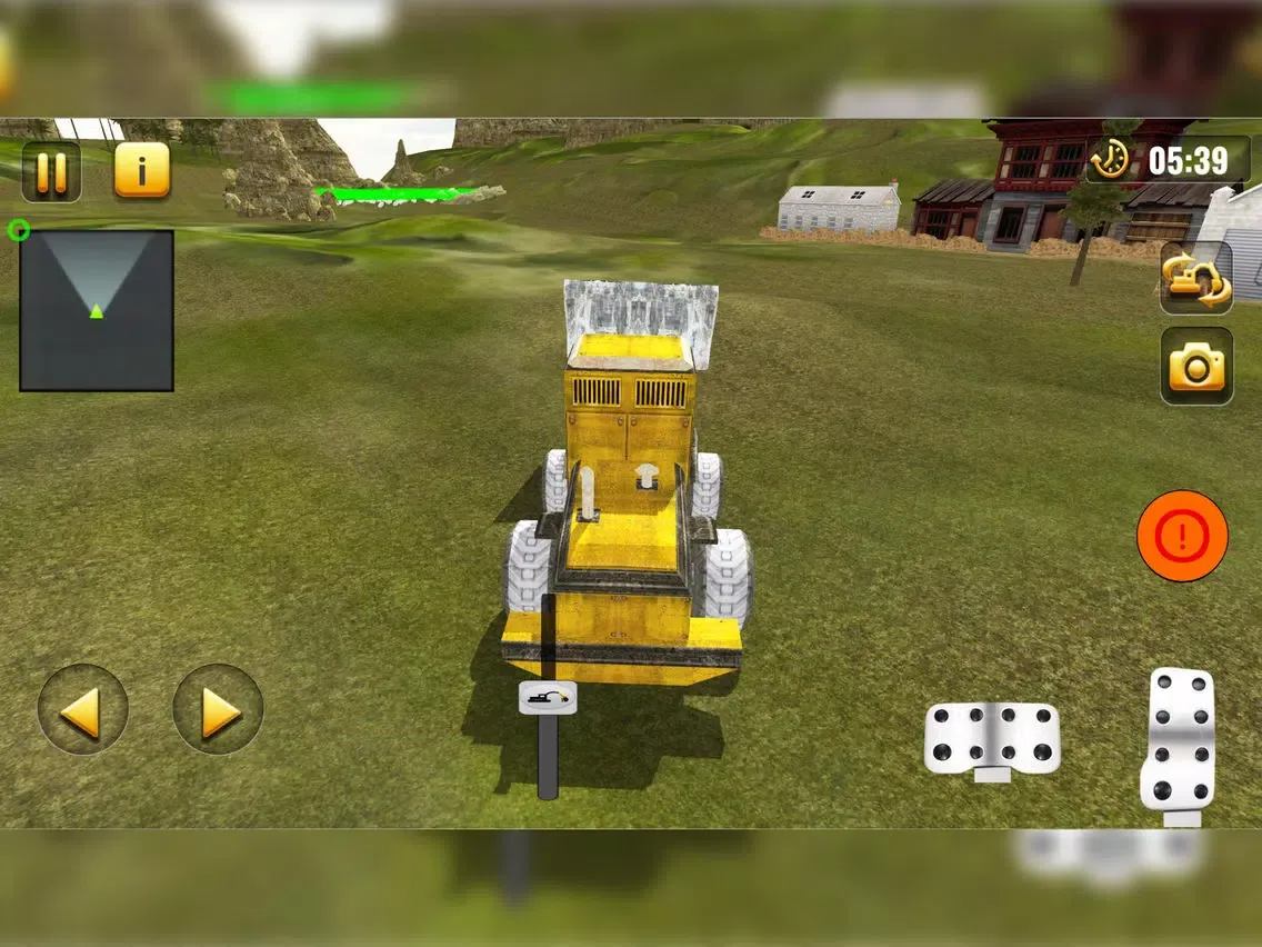 Ảnh chụp màn hình của Sand Excavator Crane Simulator iPad 