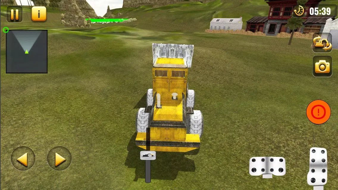 Ảnh chụp màn hình của Sand Excavator Crane Simulator