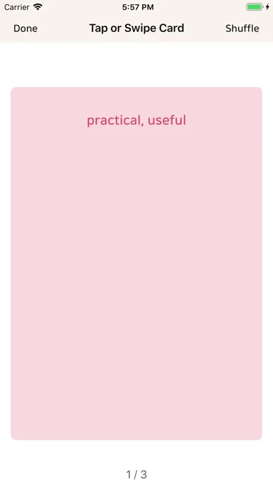 Скриншоты Unlimited Flash Cards