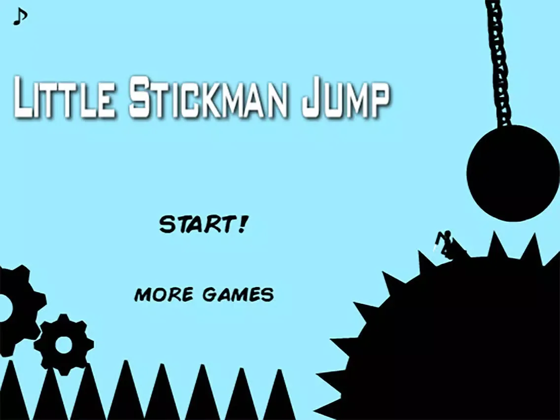 Zrzuty ekranu Little Stickman Jump:Escape Adventure iPad 