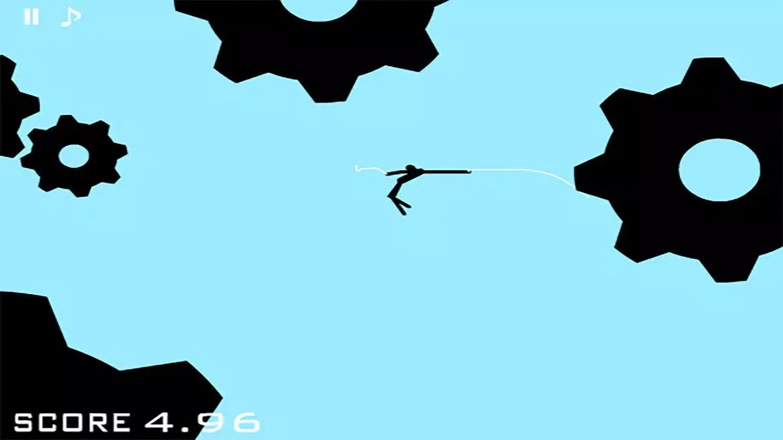 Zrzuty ekranu Little Stickman Jump:Escape Adventure