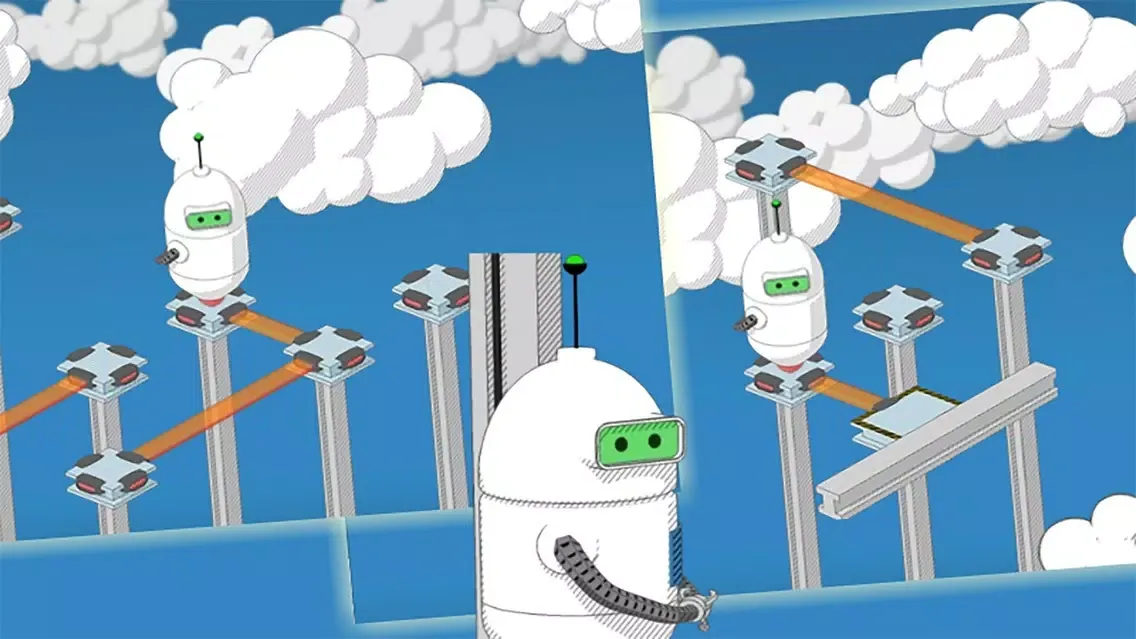 Robot Sky Escape - Kids Puzzle Challenge Game Ekran Görüntüleri
