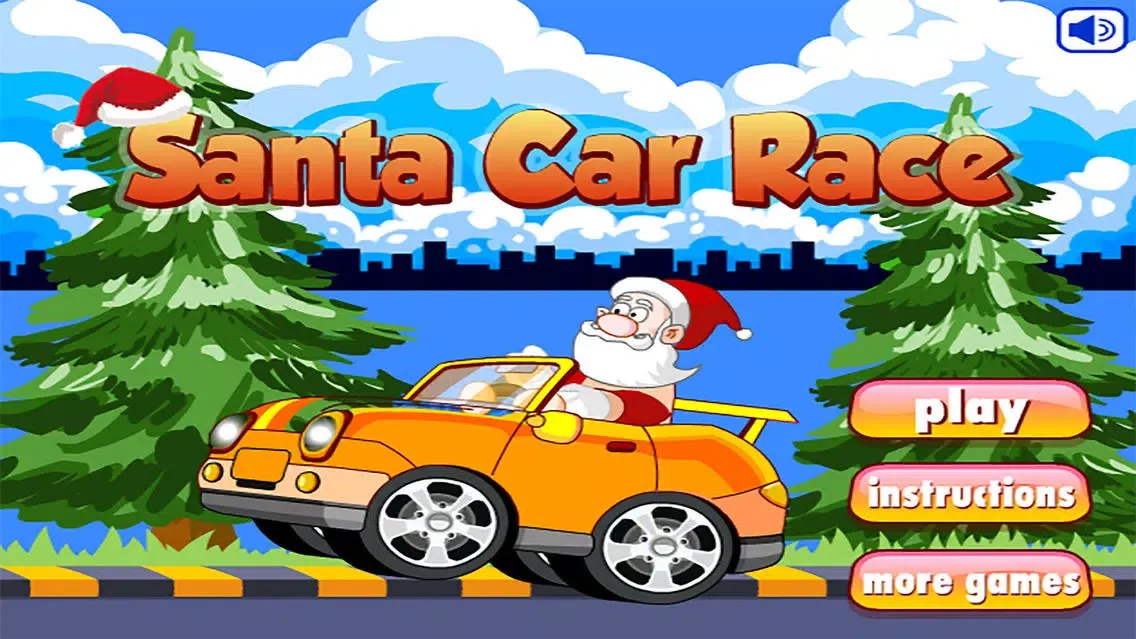 Santa Car Race － Christmas Gifts Collection应用截图