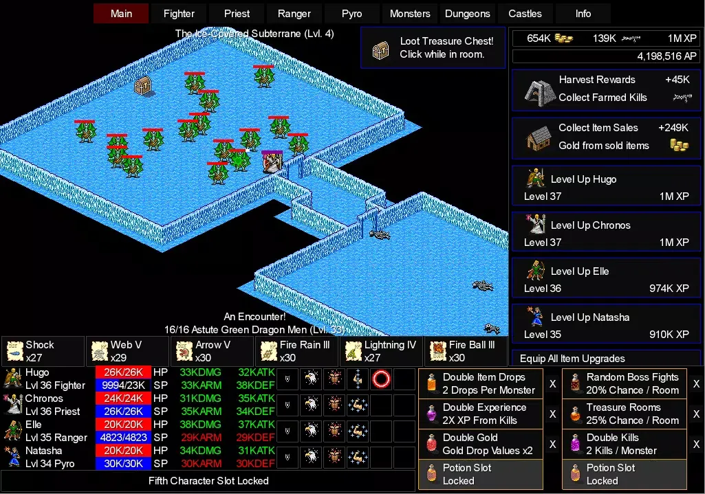 Capturas de pantalla de CLICKPOCALYPSE II