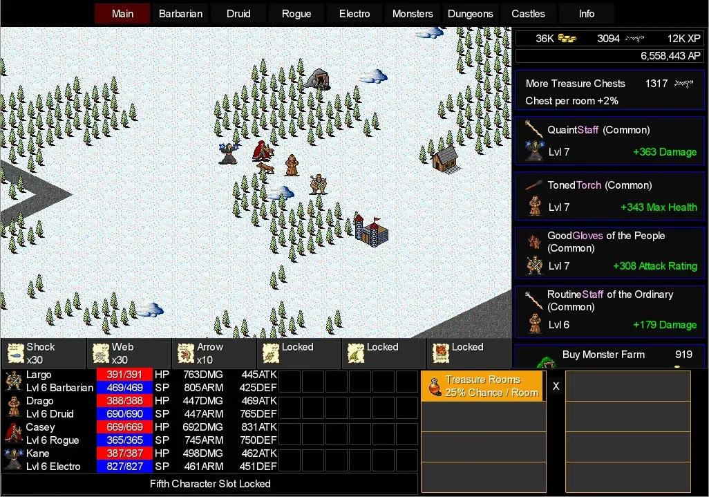 Capturas de pantalla de CLICKPOCALYPSE II