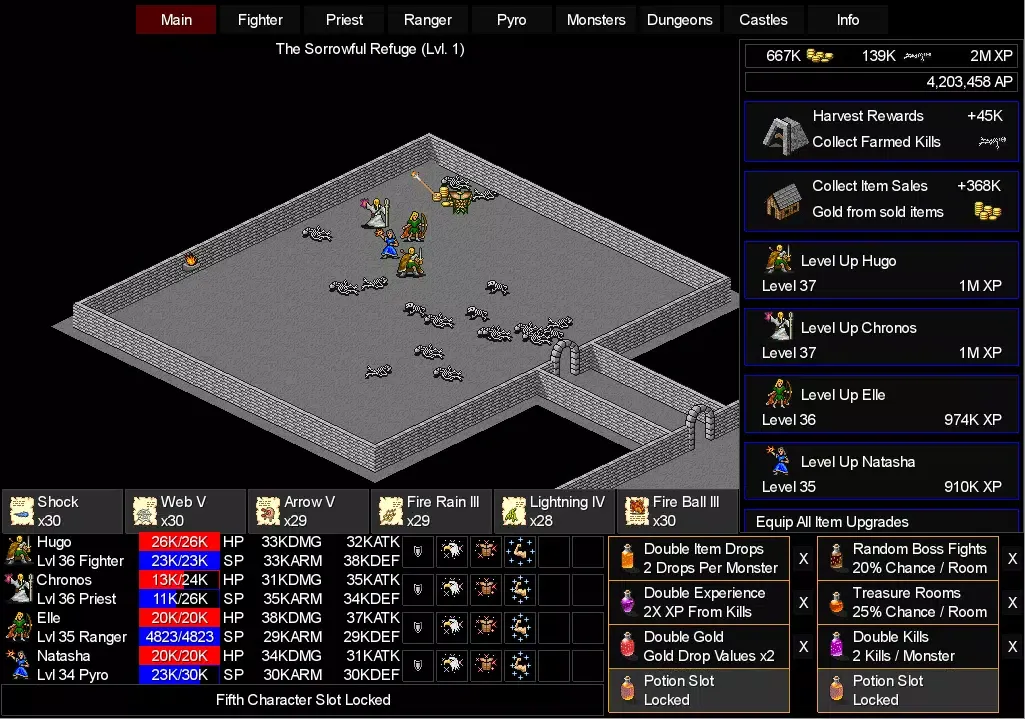 Capturas de pantalla de CLICKPOCALYPSE II