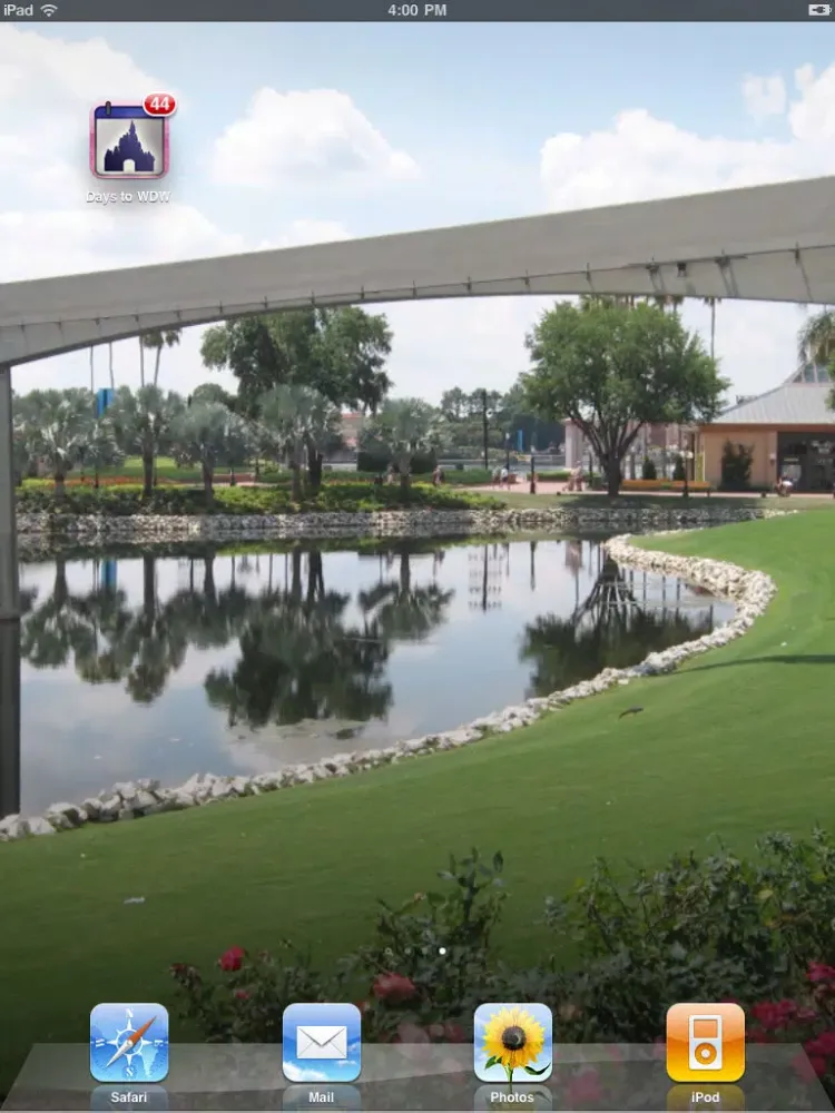 Capturas de tela do Disney World Countdown iPad 