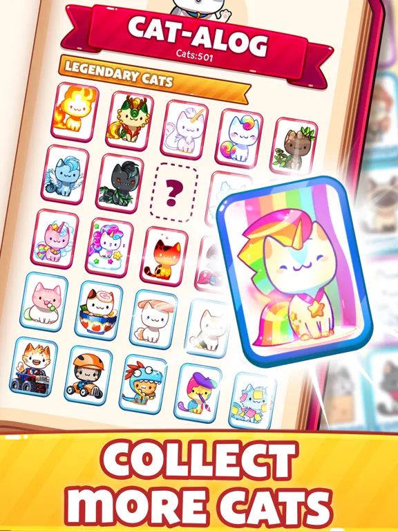 Cat Game - The Cats Collector! iPad 应用截图