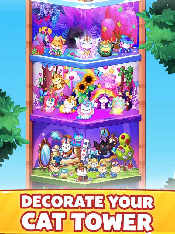 Cat Game - The Cats Collector! iPad 应用截图