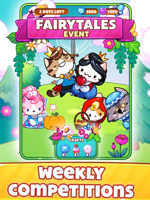 Cat Game - The Cats Collector! iPad 应用截图