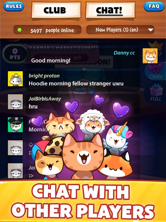 Cat Game - The Cats Collector! iPad 应用截图