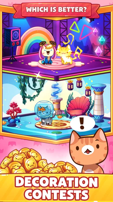 Cat Game - The Cats Collector!应用截图