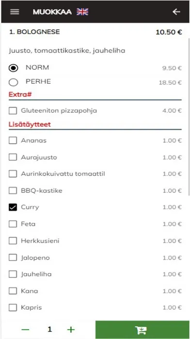 Screenshot di Mino Ravintola