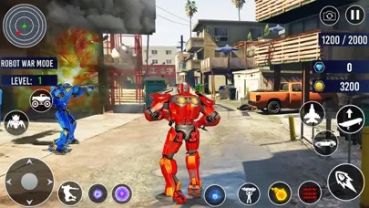 Octopus Robot Car Game 3D- War Screenshots