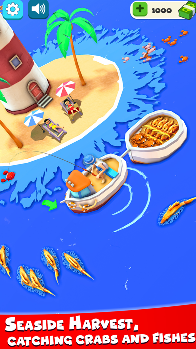 Screenshot di SeaSide Catcher Idle Clicker