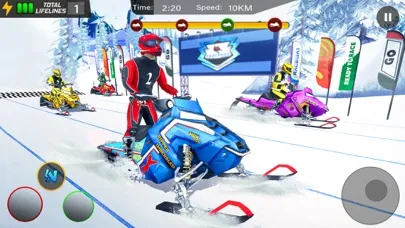 Captures d'écran de Snow Bike Racing Simulator