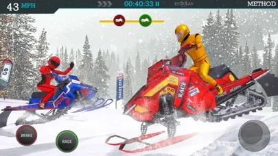 Captures d'écran de Snow Bike Racing Simulator