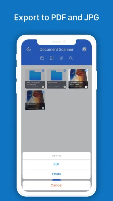 Screenshot di PDF Scanner Mobile