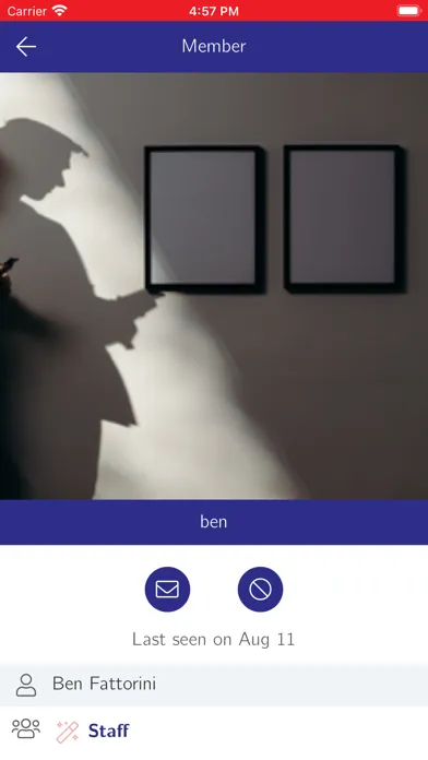Capturas de tela do Bay Area Mission app