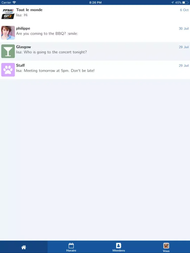FFSA GT4 FRANCE iPad 应用截图
