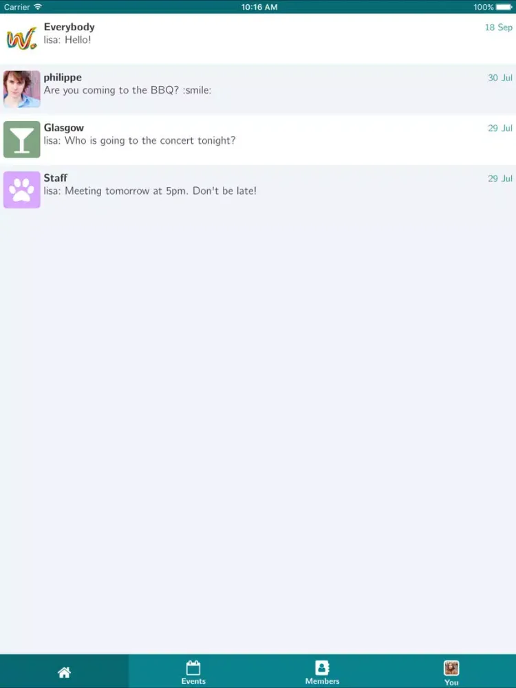 Capturas de pantalla de West London Business iPad 