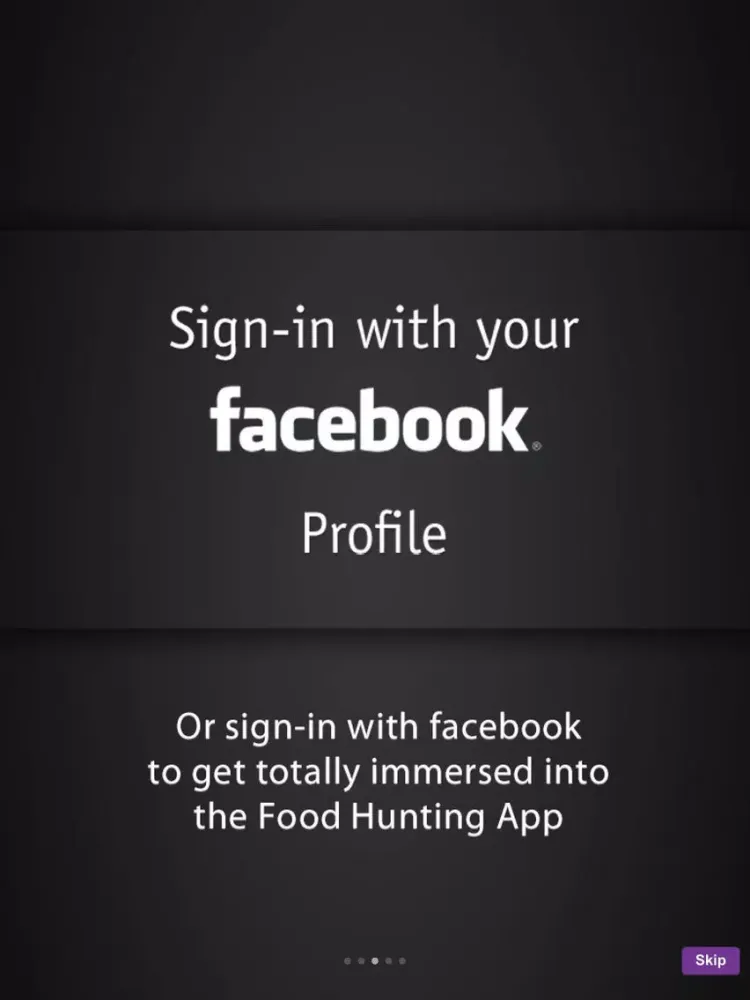 Capturas de tela do epicure Food Hunting iPad 