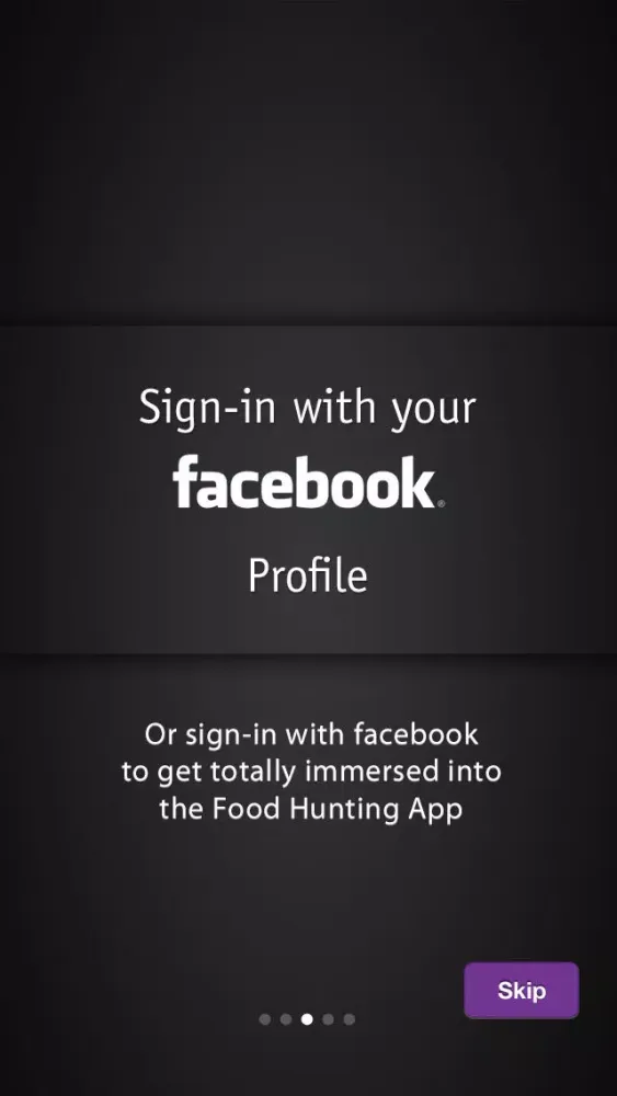Capturas de tela do epicure Food Hunting