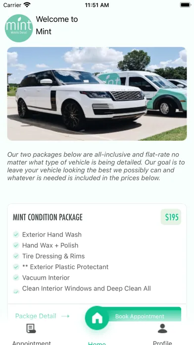 Ảnh chụp màn hình của Mint Mobile Detail