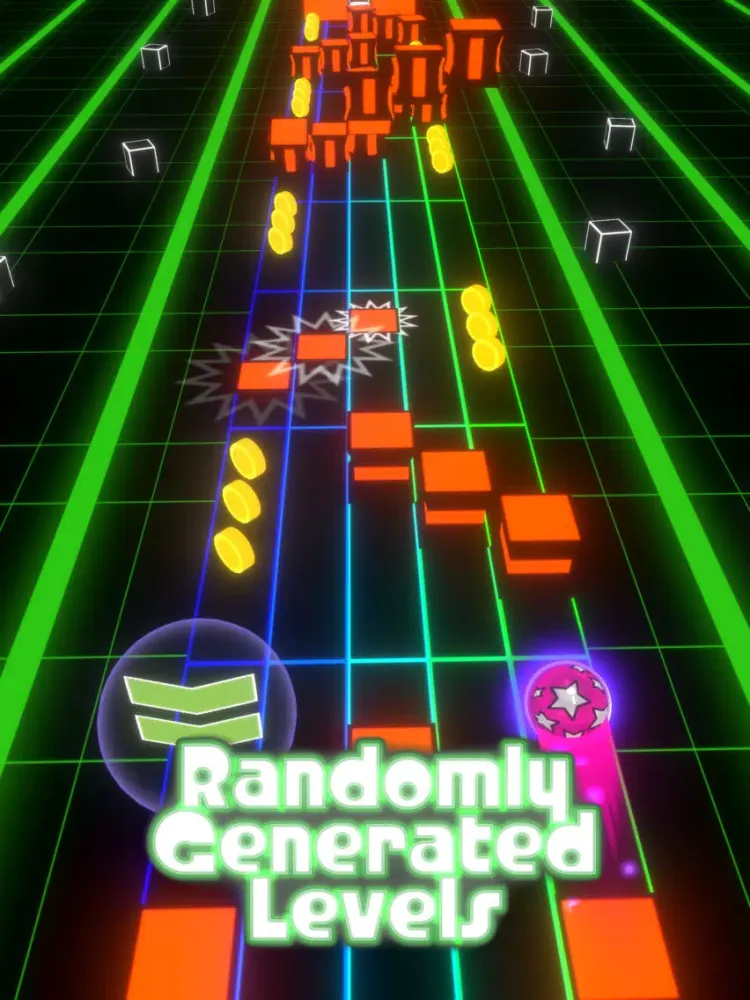 Screenshot di Impossible Neon Dash iPad 