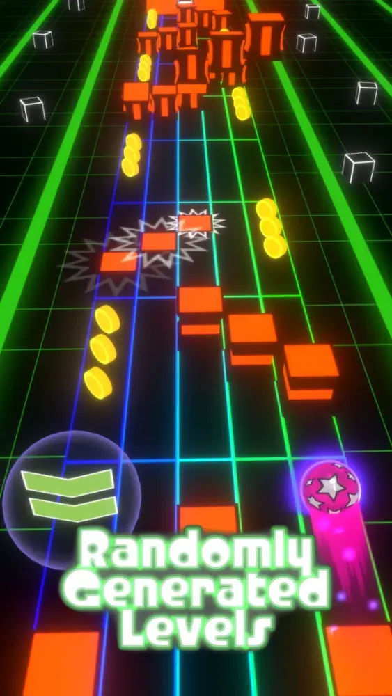 Screenshot di Impossible Neon Dash