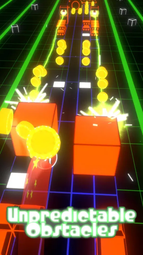 Screenshot di Impossible Neon Dash