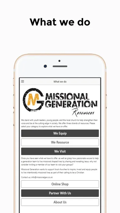 Missional Generation سکرین شاٹس
