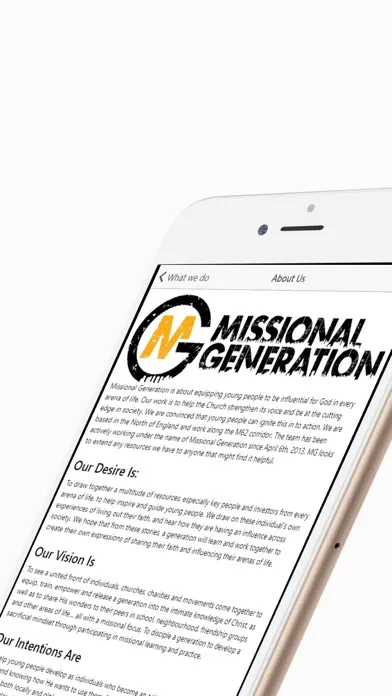 Missional Generation سکرین شاٹس