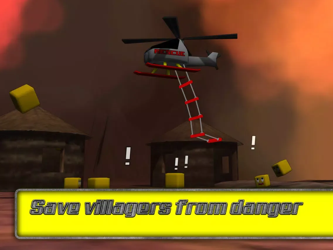 Volcano Rescue iPad  سکرین شاٹس