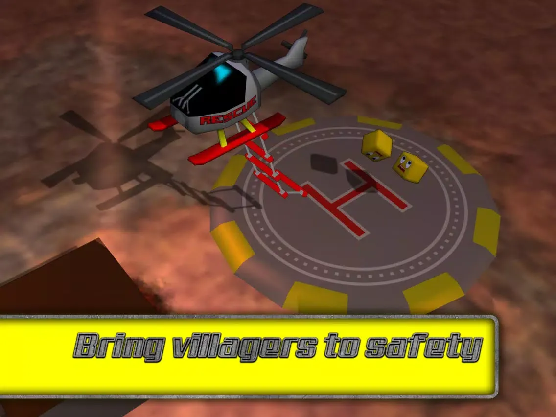 Volcano Rescue iPad  سکرین شاٹس