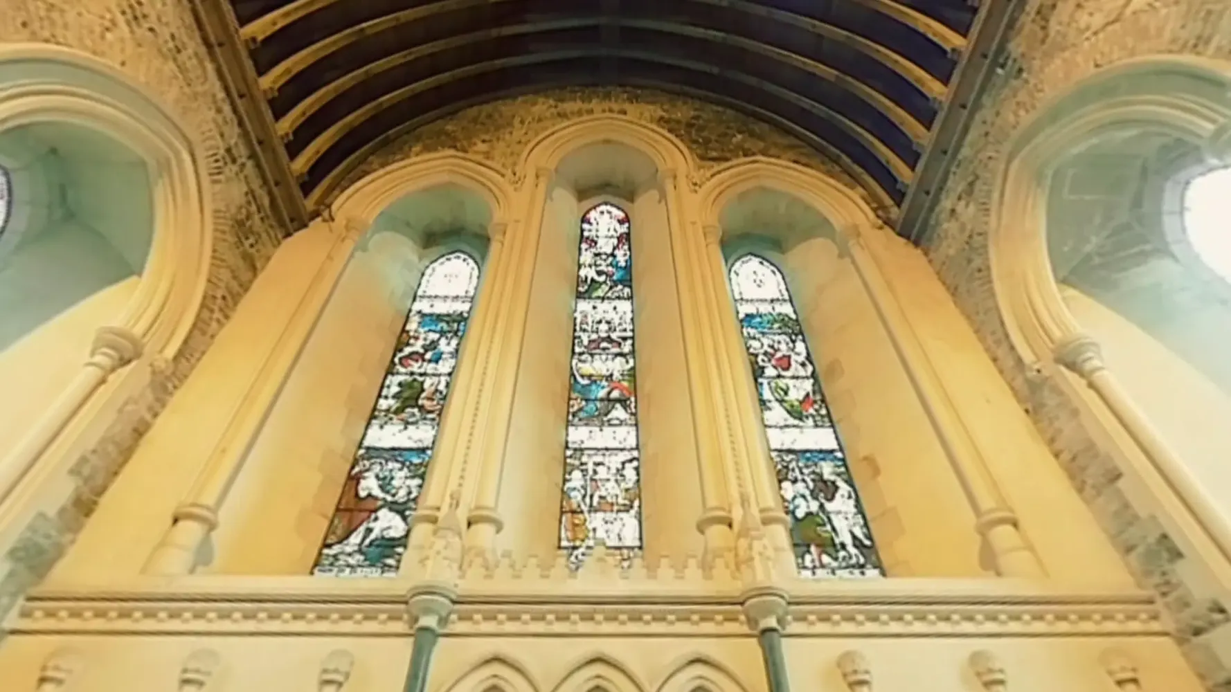 Tangkapan layar VR Ireland Church Tour