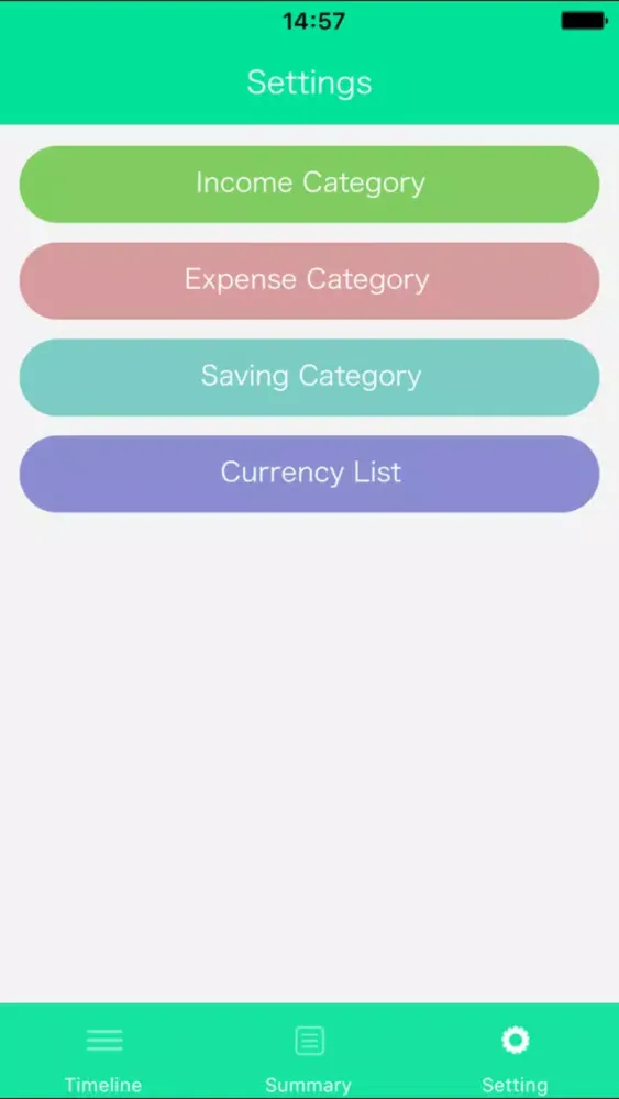 MindBudget Ekran Görüntüleri