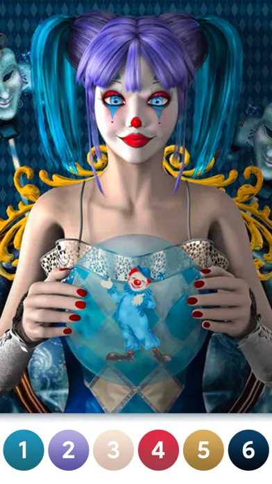 ภาพหน้าจอของ Coloring Magic