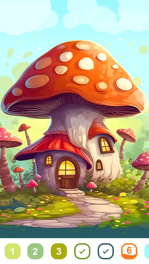 Tangkapan layar Color Painting