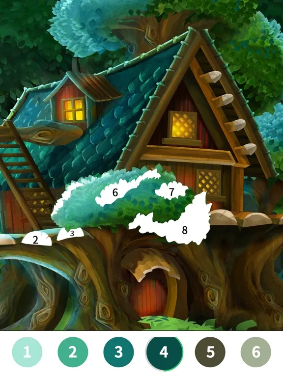 Capturas de pantalla de Color Painting-Color By Number iPad 