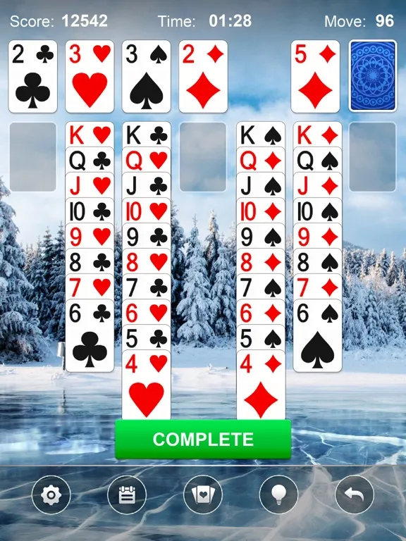 Tangkapan skrin Solitaire Card Game by Mint iPad 