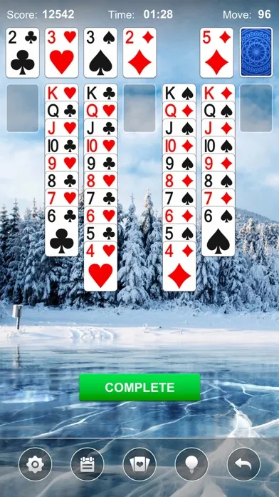 Tangkapan skrin Solitaire Card Game by Mint